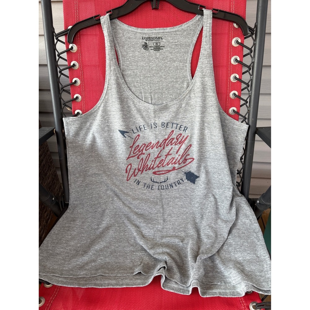 Legendary Whitetails Women XL Life is Better in the Country Tank Deer Hunting